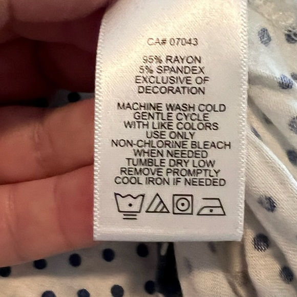 Comfort short sleep gown XL Ellen Tracy - Picture 4 of 5